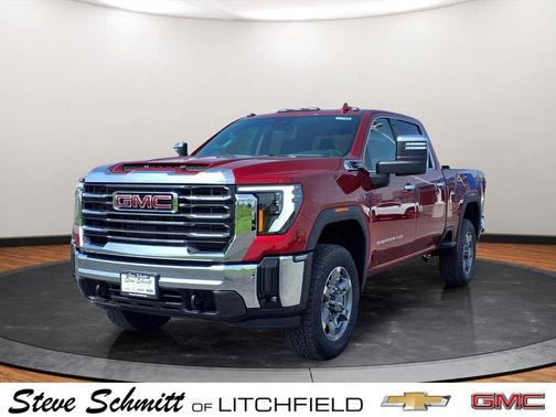 Volcanic Red Tintcoat 2026 GMC Sierra 2500 SLT