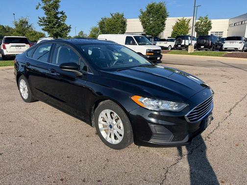 Agate Black 2019 Ford Fusion SE