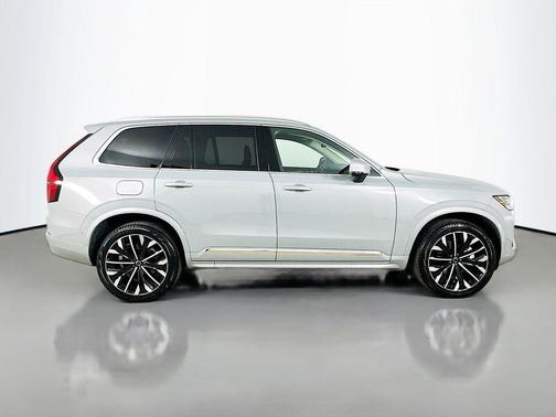 Vapour Grey Metallic 2026 Volvo XC90 Plus, B6 AWD Gas (mild hybrid), Gasoline, Bright, 7 Seats