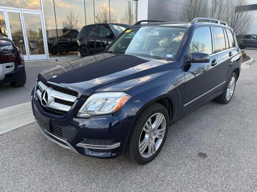 Lunar Blue Metallic 2015 Mercedes-Benz GLK-Class GLK 350 4MATIC