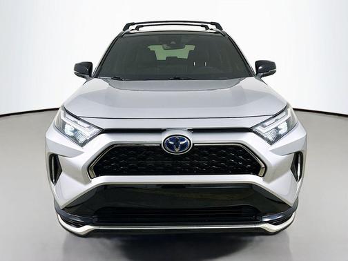 Silver Sky Metallic/Midnight Black Metallic 2024 Toyota RAV4 Prime XSE