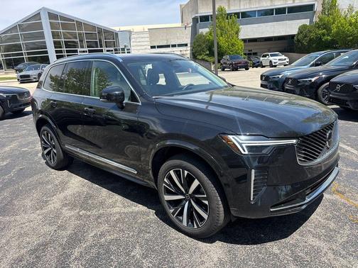 Onyx Black Metallic 2026 Volvo XC90 Core, B5 AWD Gas (mild hybrid), Gasoline, Bright, 7 Seats