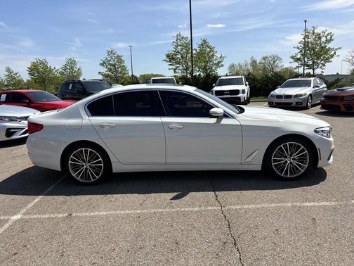 Alpine White 2018 BMW 540 xDrive