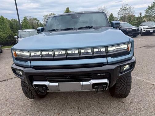 Neptune Blue Matte 2024 GMC HUMMER EV SUV 3X