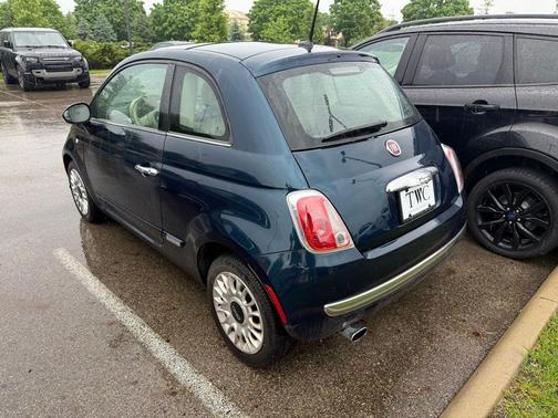 Verde Azzurro (Blue-Green) 2013 FIAT 500 Lounge