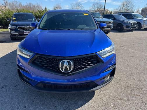 Apex Blue Pearl 2021 Acura RDX A-Spec