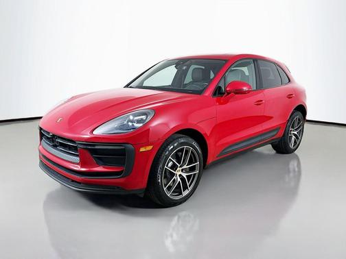 Carmine Red 2022 Porsche Macan Macan