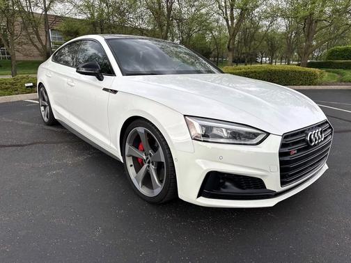 Ibis White 2019 Audi S5 3.0T Prestige