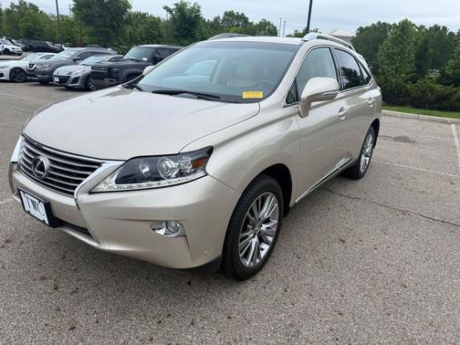 Satin Cashmere Metallic 2013 Lexus RX 350 Base
