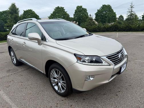 Satin Cashmere Metallic 2013 Lexus RX 350 Base