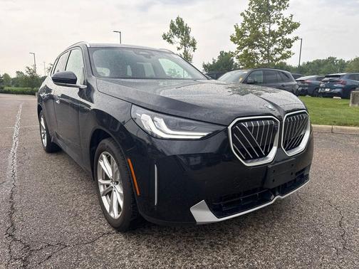 Black Sapphire Metallic 2025 BMW X3 30 xDrive