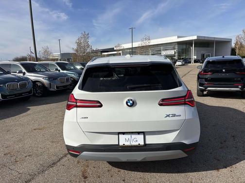 Alpine White 2026 BMW X3 30 xDrive