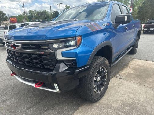 Glacier Blue Metallic 2023 Chevrolet Silverado 1500 ZR2