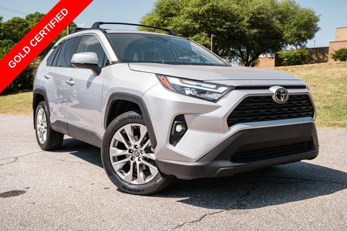 Silver Sky Metallic 2024 Toyota RAV4 XLE Premium