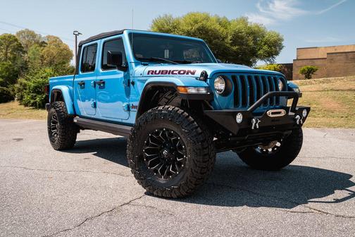 Hydro Blue Pearlcoat 2020 Jeep Gladiator Rubicon