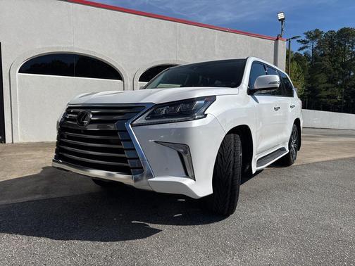 White Pearl 2021 Lexus LX 570 Three-Row