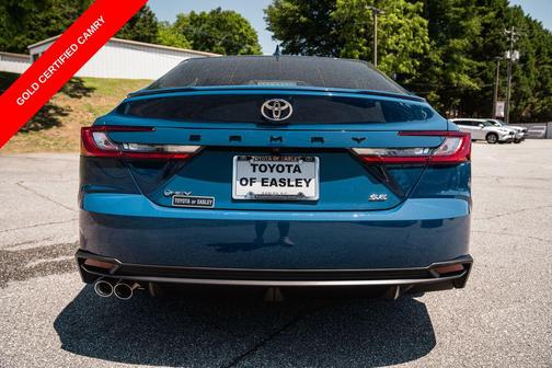 Blue 2025 Toyota Camry SE