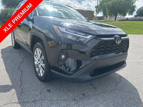 Midnight Black Metallic 2023 Toyota RAV4 XLE Premium