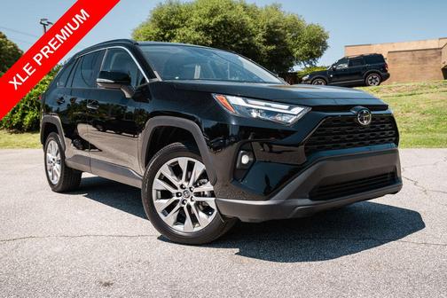 Midnight Black Metallic 2023 Toyota RAV4 XLE Premium