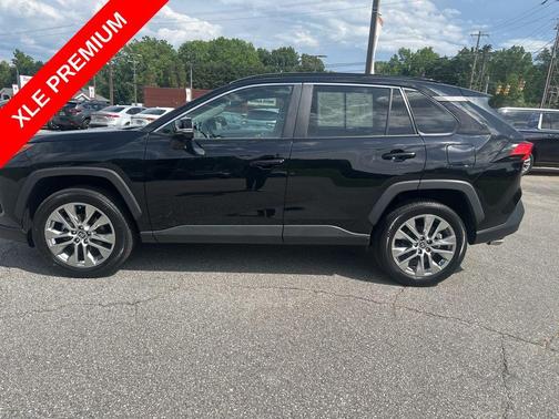 Midnight Black Metallic 2023 Toyota RAV4 XLE Premium