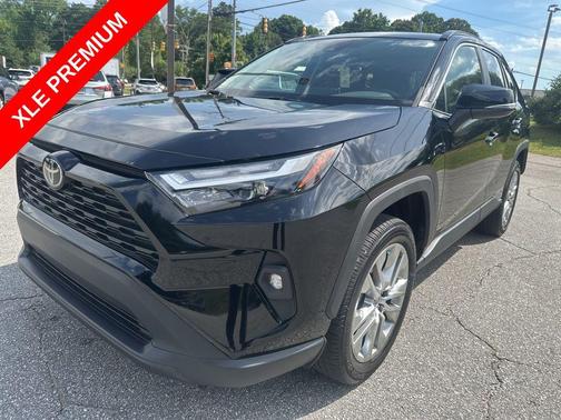 Midnight Black Metallic 2023 Toyota RAV4 XLE Premium