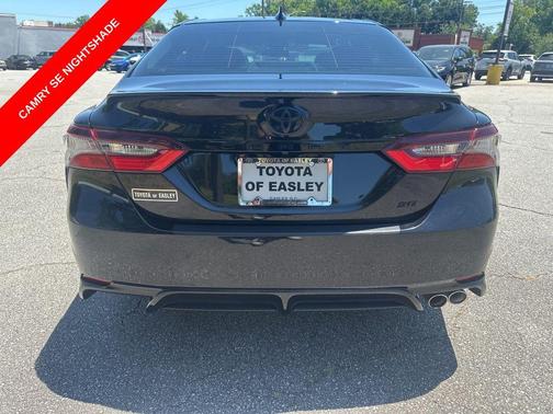 Midnight Black Metallic 2021 Toyota Camry SE