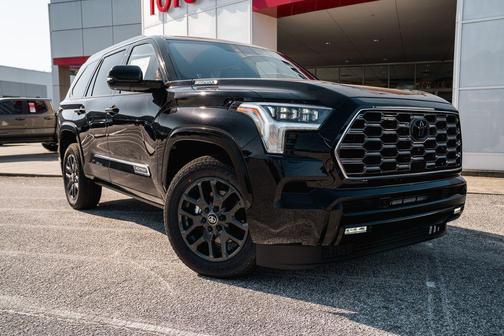 Black 2026 Toyota Sequoia Platinum