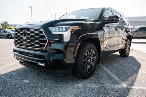 Black 2026 Toyota Sequoia Platinum