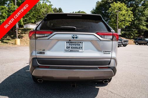 Silver Sky Metallic 2019 Toyota RAV4 Hybrid SE
