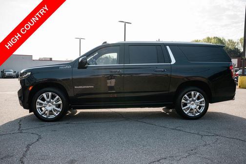 Midnight Blue Metallic 2021 Chevrolet Suburban 4WD High Country