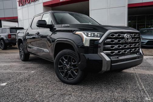 Black 2026 Toyota Tundra Hybrid Platinum