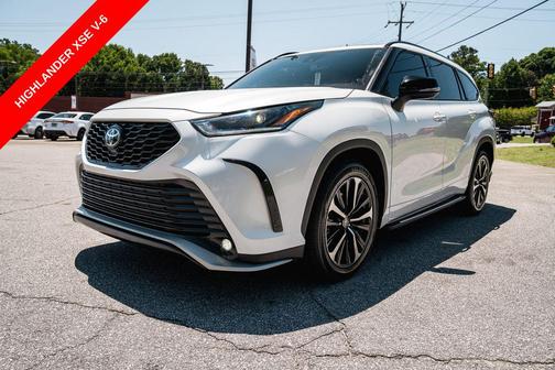 Wind Chill Pearl 2022 Toyota Highlander XSE