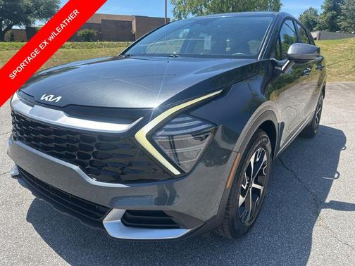 Gray 2024 Kia Sportage EX