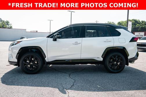 Midnight Black Metallic 2024 Toyota RAV4 Hybrid SE