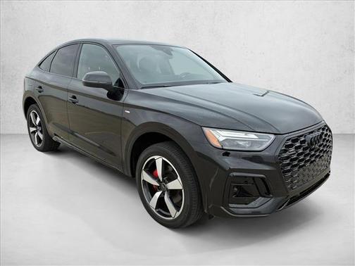 Mythos Black Metallic 2024 Audi Q5 45 S line Premium Plus
