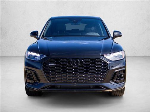 Mythos Black Metallic 2024 Audi Q5 45 S line Premium Plus