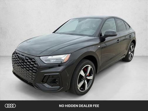 Mythos Black Metallic 2024 Audi Q5 45 S line Premium Plus
