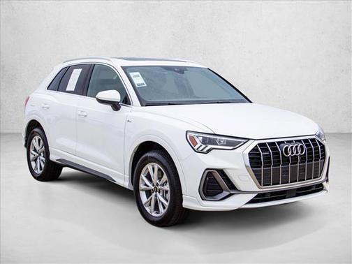 Arkona White 2025 Audi Q3 Premium 45 TFSI S line quattro Tiptronic