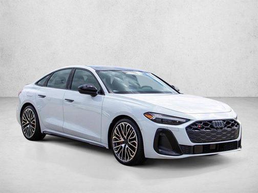 Glacier White Metallic 2026 Audi S5 Premium Plus TFSI quattro S tronic