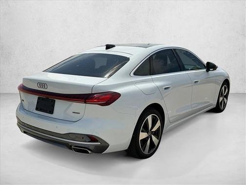 Glacier White Metallic 2025 Audi A5 Premium TFSI quattro S tronic