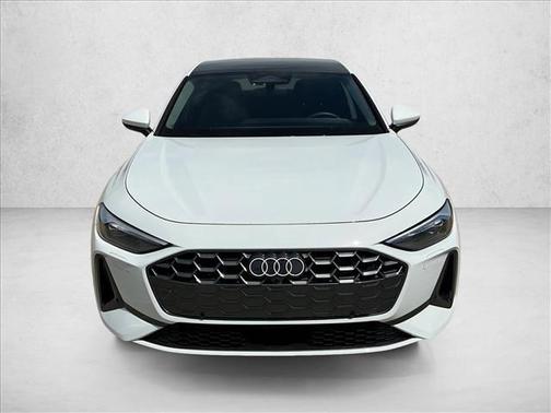 Glacier White Metallic 2025 Audi A5 Premium TFSI quattro S tronic