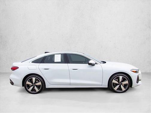 Glacier White Metallic 2025 Audi A5 Premium TFSI quattro S tronic
