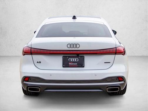 Glacier White Metallic 2025 Audi A5 Premium TFSI quattro S tronic