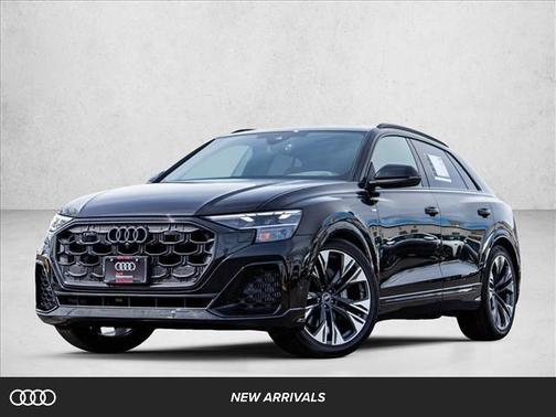 Mythos Black Metallic 2025 Audi Q8 55 Premium Plus