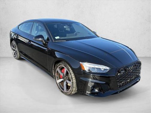 Mythos Black Metallic 2023 Audi A5 Sportback 45 S Line Premium Plus