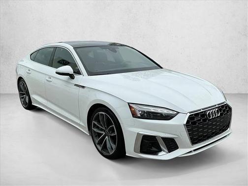 Ibis White 2023 Audi A5 Sportback 45 S Line Premium Plus