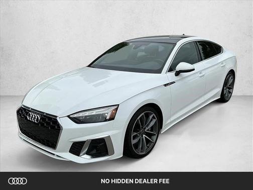 Ibis White 2023 Audi A5 Sportback 45 S Line Premium Plus