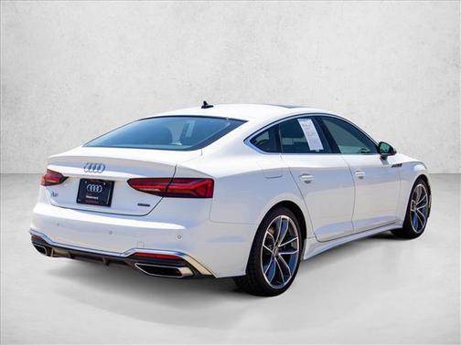 Ibis White 2023 Audi A5 Sportback 45 S Line Premium Plus