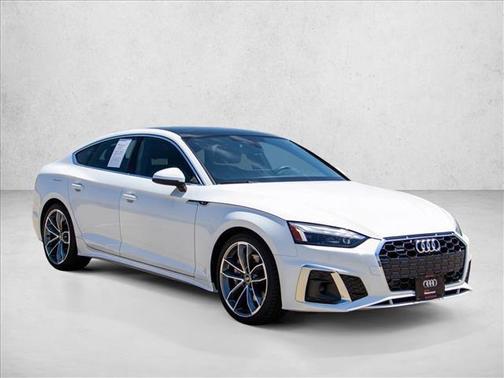 Ibis White 2023 Audi A5 Sportback 45 S Line Premium Plus