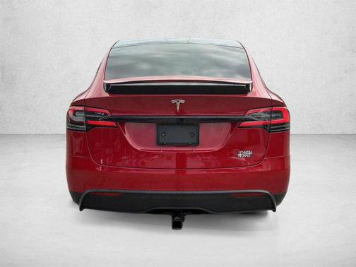 Red Multi-Coat 2022 Tesla Model X Plaid Tri Motor All-Wheel Drive